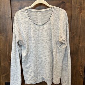 lululemon athletica Gray Long Sleeve Top